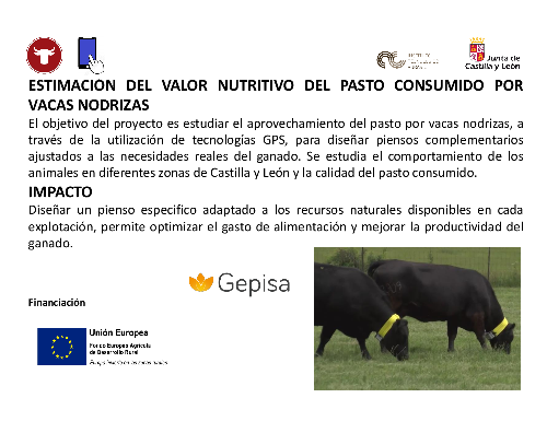 Estimación del valor nutritivo del pasto consumido por vacas nodrizas